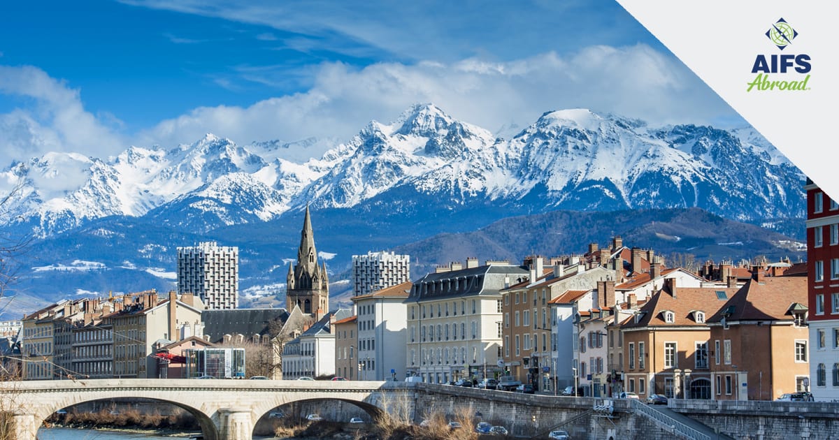 Woman in Grenoble